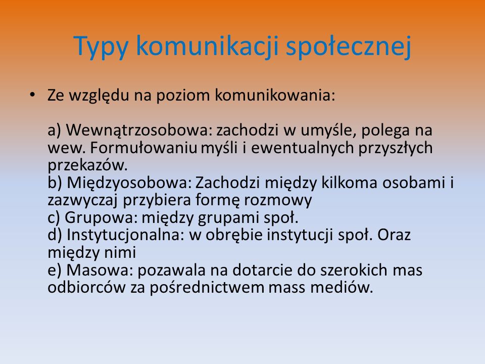 Metody Komunikowania Si Na Przestrzeni Wiek W Ppt Video Online Pobierz